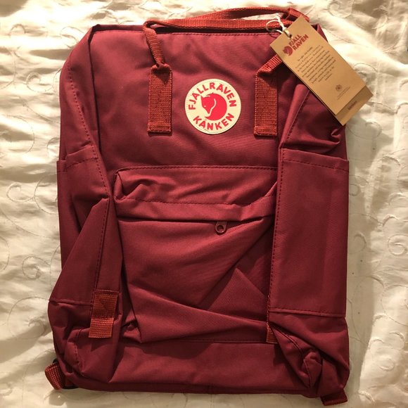 Fjallraven Kanken Handbags - Fjallraven Kanken Big Backpack Maroon